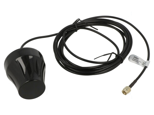 Antenne; zwart; SMA; 50W; 600÷2700MHz; 50Ω; 3m; 5dBi; -40÷85°C; RG174 Antenne; zwart; SMA; 50W; 600÷2700MHz; 50Ω; 3m; 5dBi; -40÷85°C; RG174